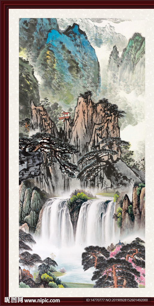 山水风景图
