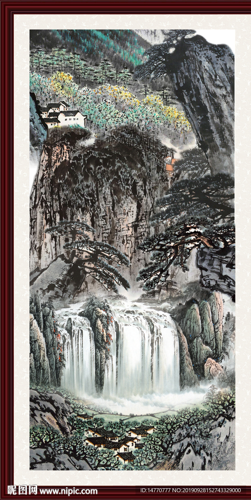 山水风景图