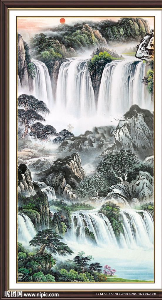 山水风景图