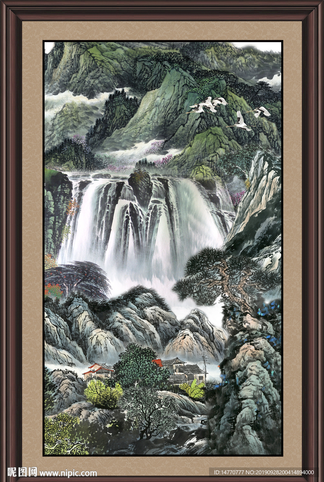 山水风景图