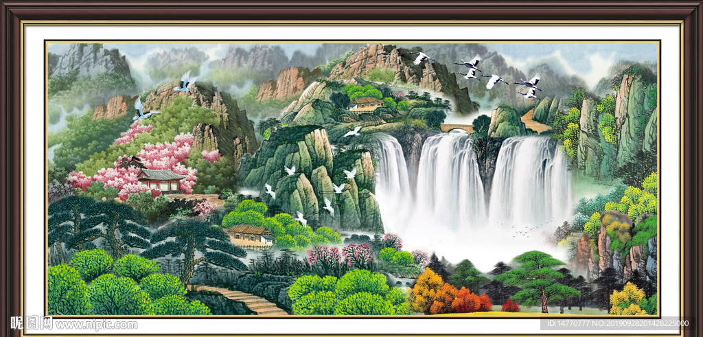 山水风景图