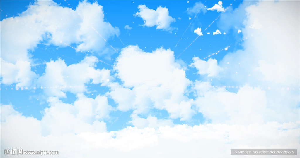 云层背景AE源文件