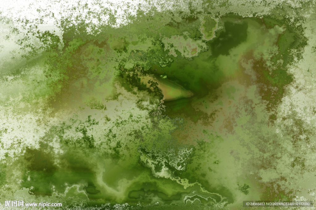 水彩绿色背景图