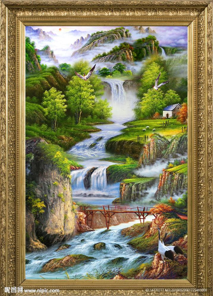 油画风景