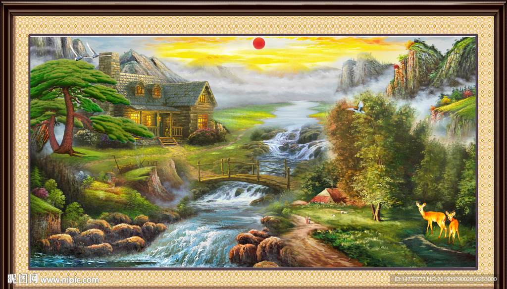 油画风景