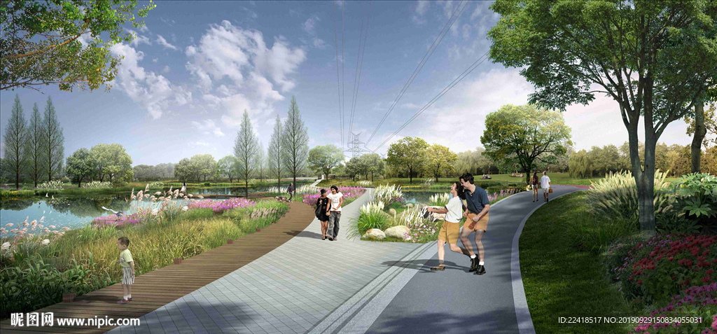 生态景观效果图