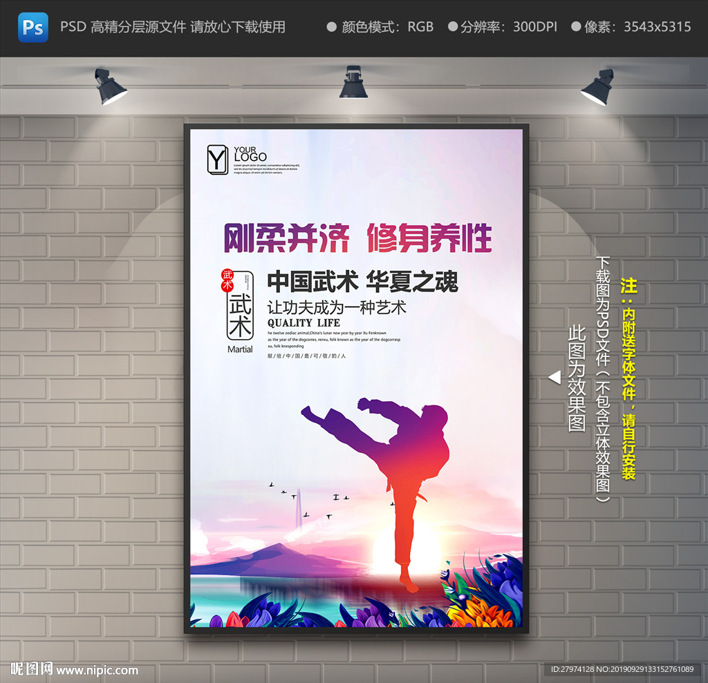 武术海报