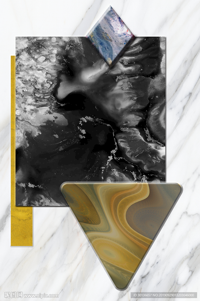 手绘 高清装饰画 TIF分层