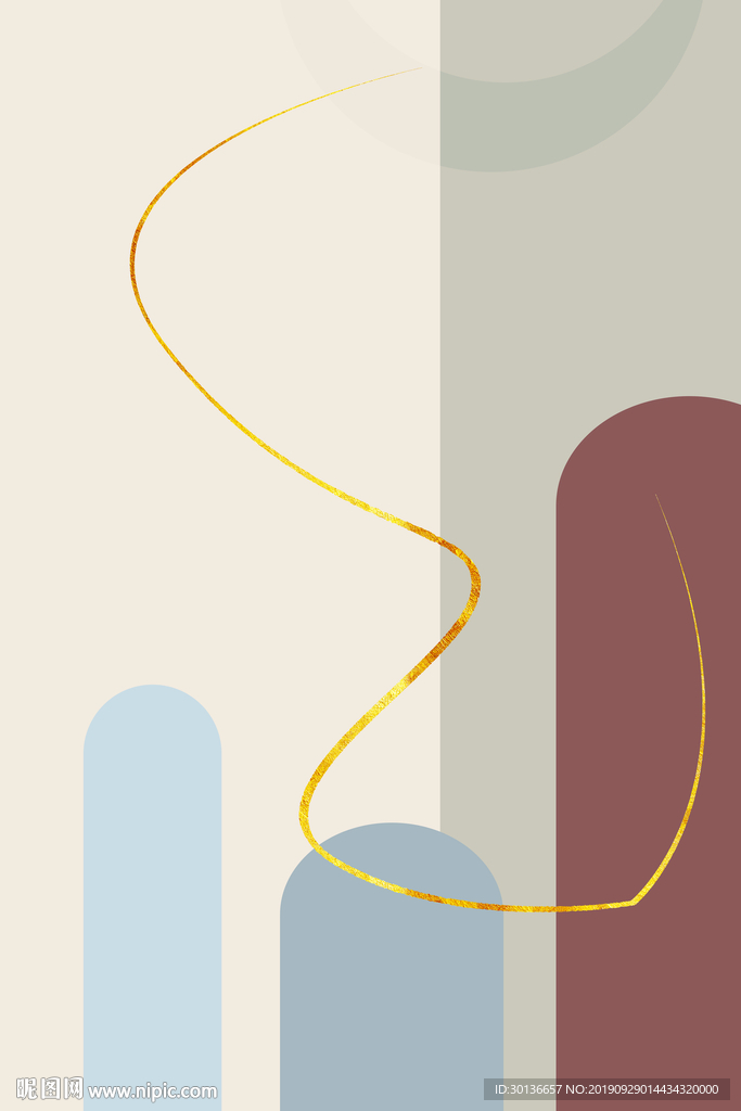 抽象高清装饰画 TIF分层