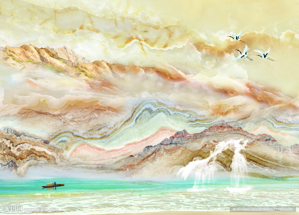 石纹 大理石材纹理 TIF分层