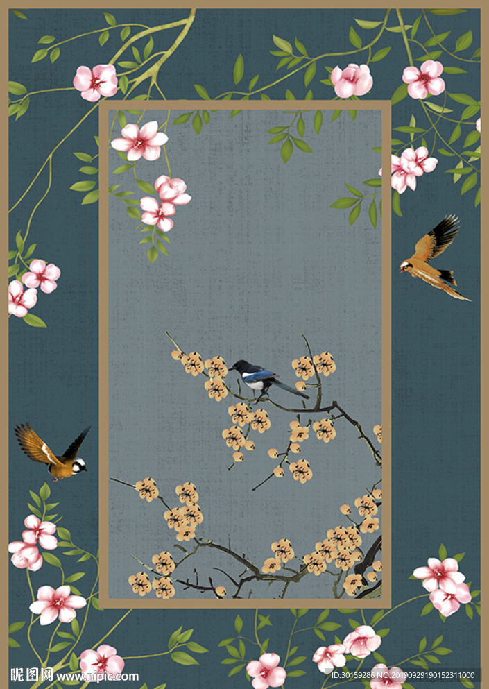 花鸟玄关