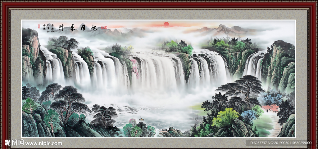 国画山水