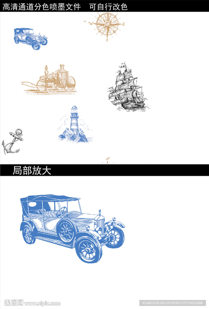 墙纸花卉 手绘花卉