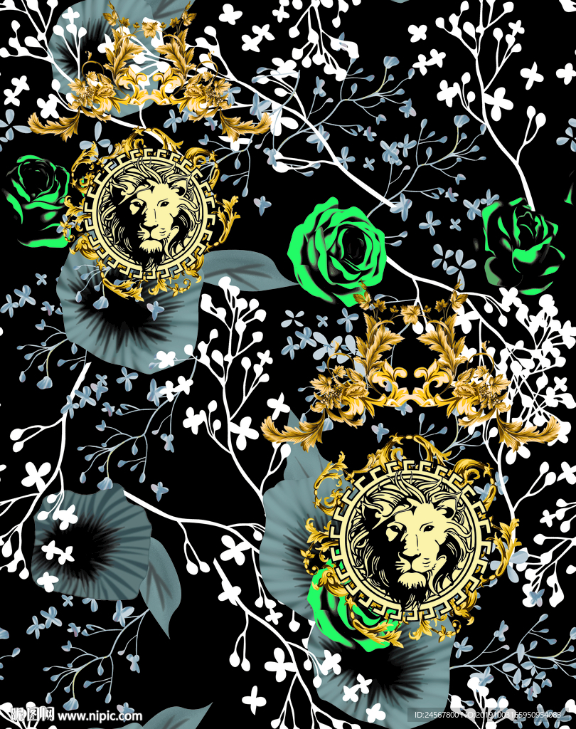 大牌 数码印花 范思哲 方巾