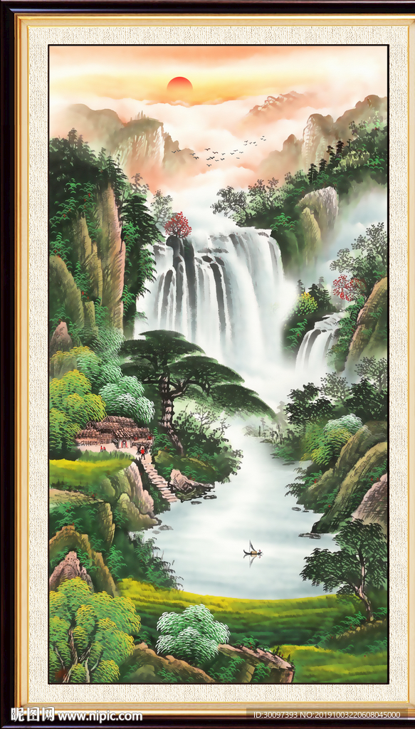 山水画