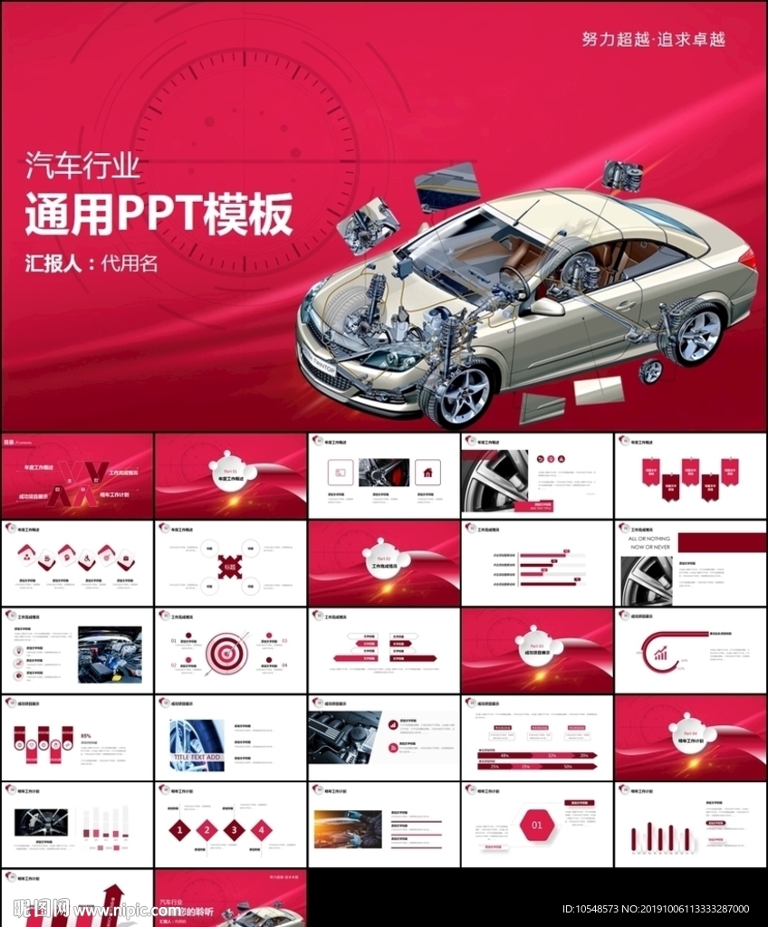 4S店汽车销售维修保养ppt