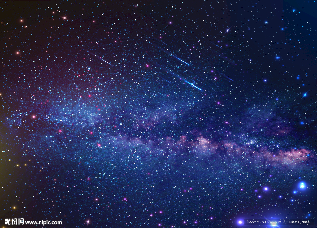 蓝色星空