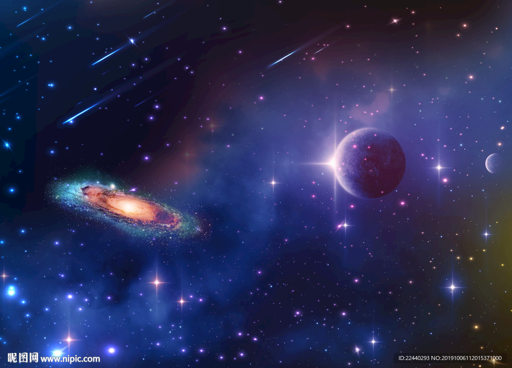 蓝色星空