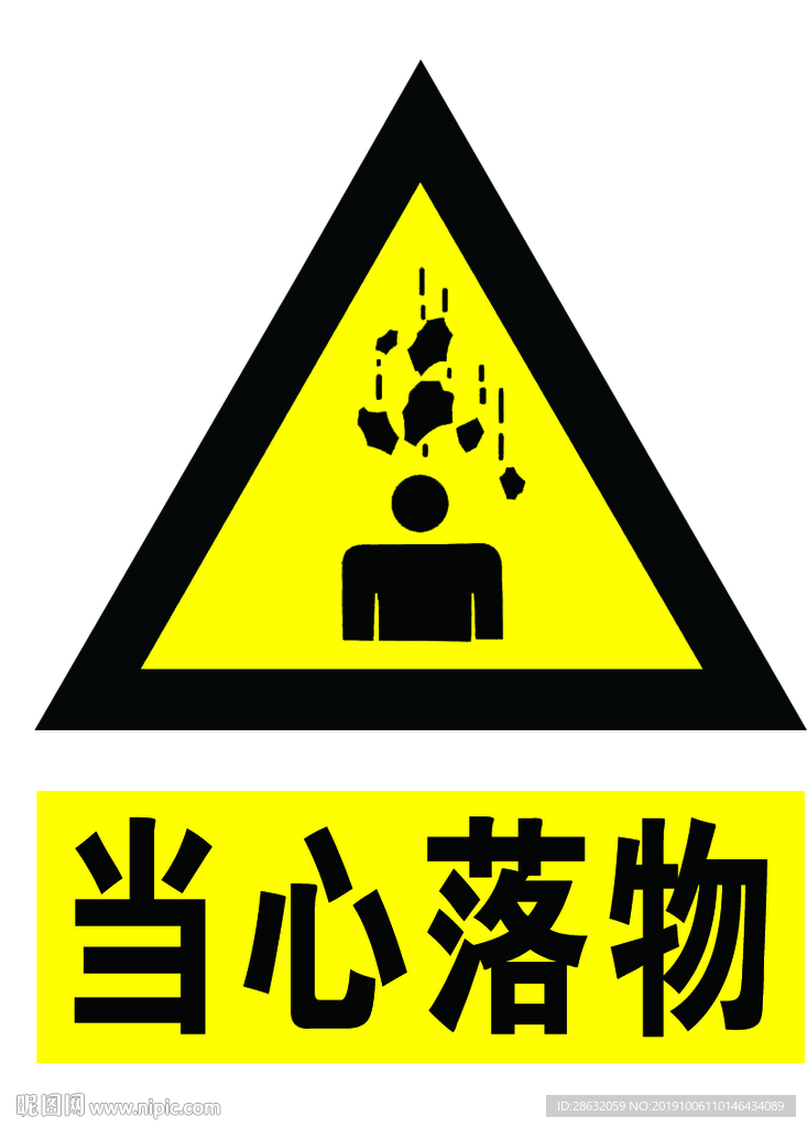 当心落物