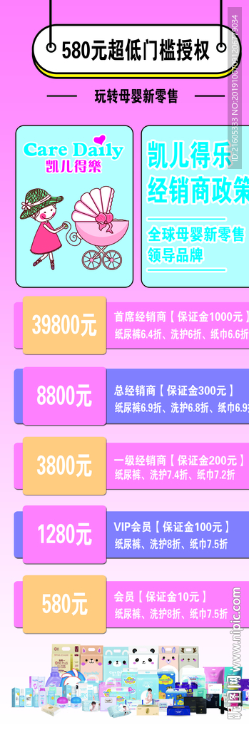 母婴展架