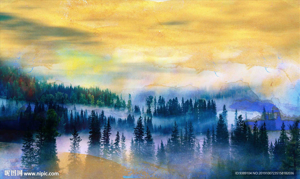 风景油画