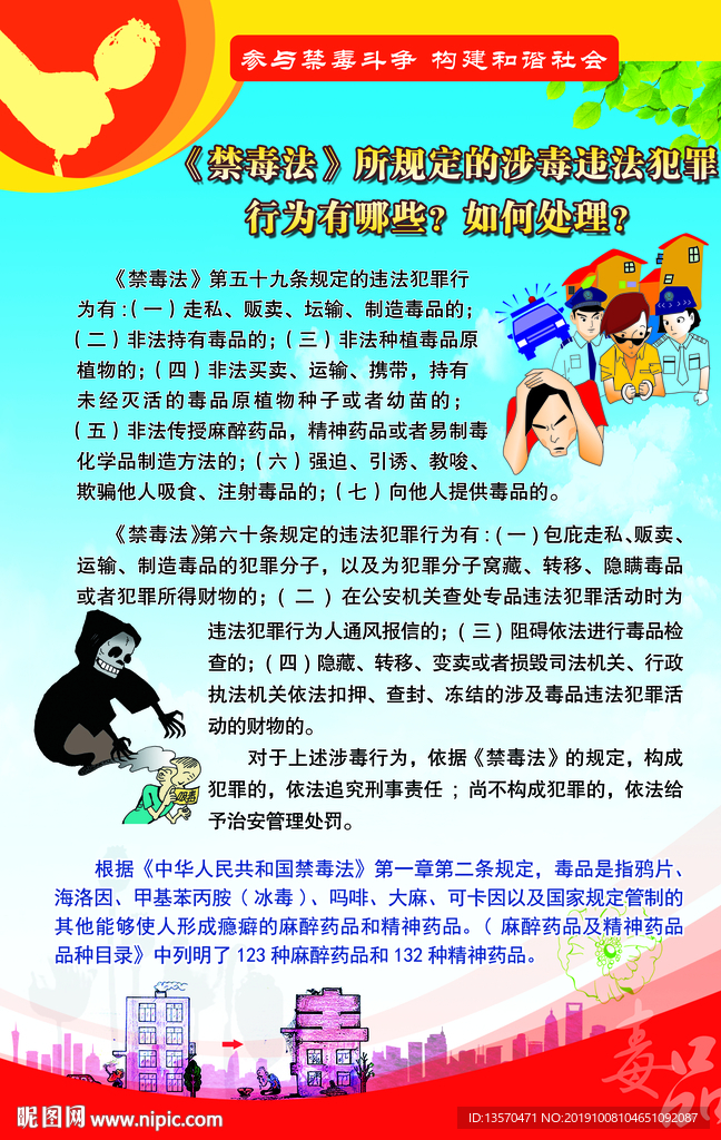 禁毒宣传展板