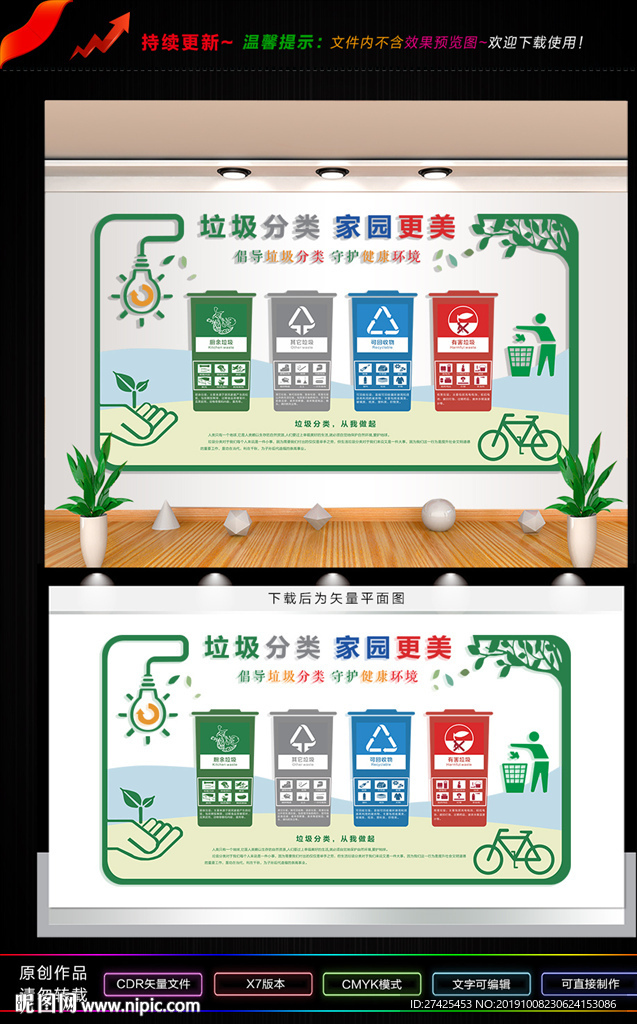 垃圾分类文化墙