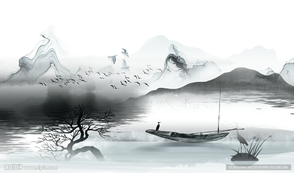 水墨山水