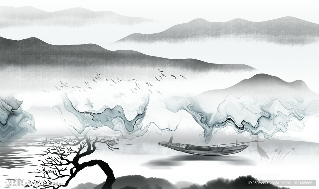 水墨山水