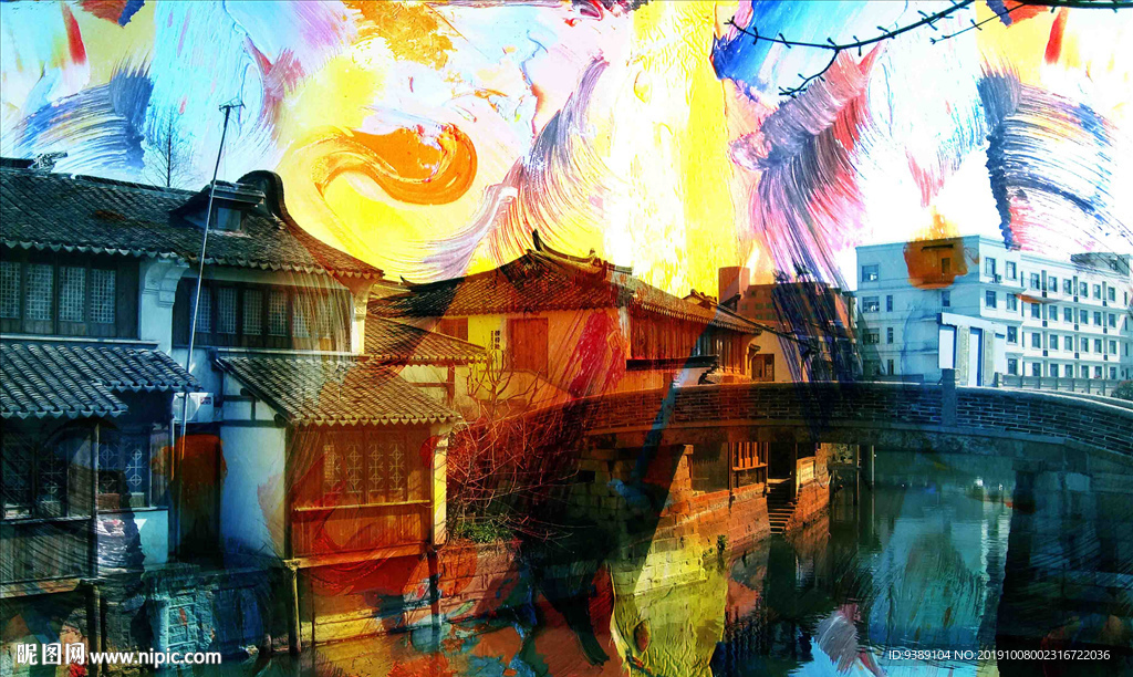抽象画