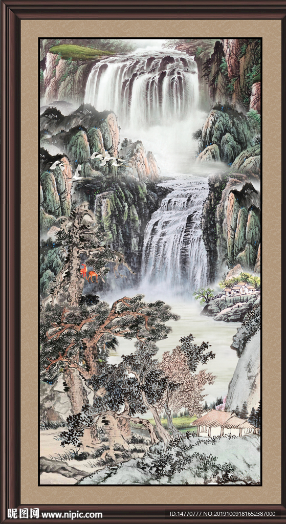 山水风景图