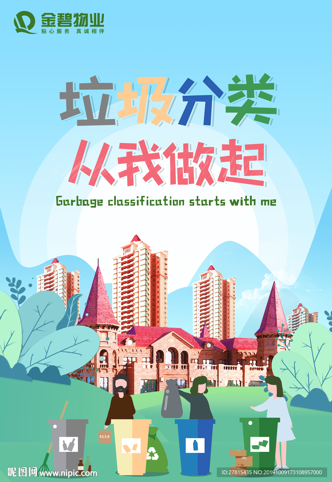 垃圾分类海报