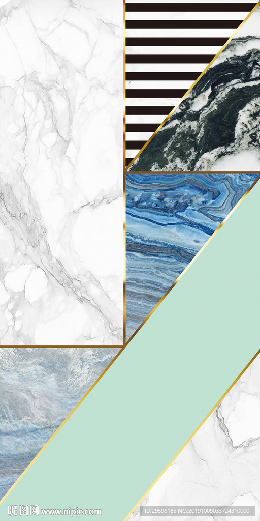 抽象装饰新玄关画 TIF分层