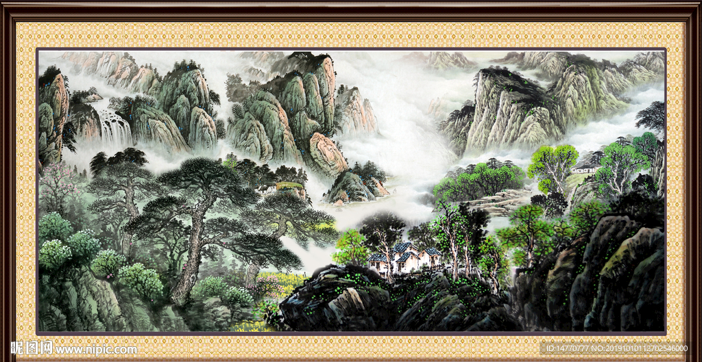 山水风景图