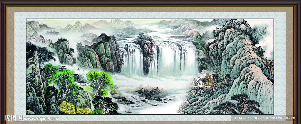 山水风景图