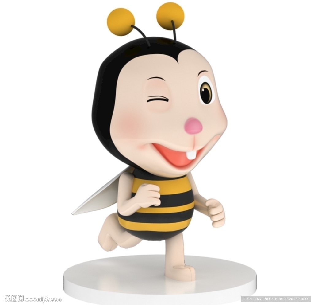 小蜜蜂卡通造型