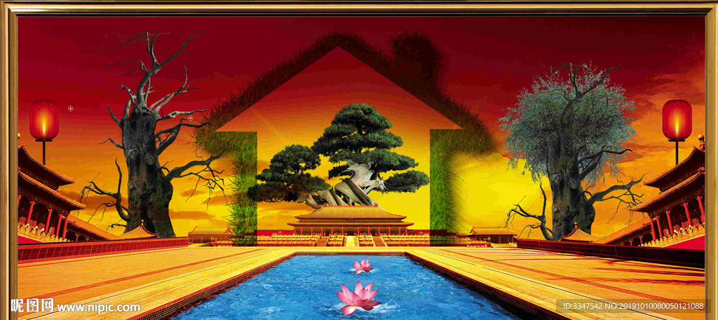 家国天下 背景画