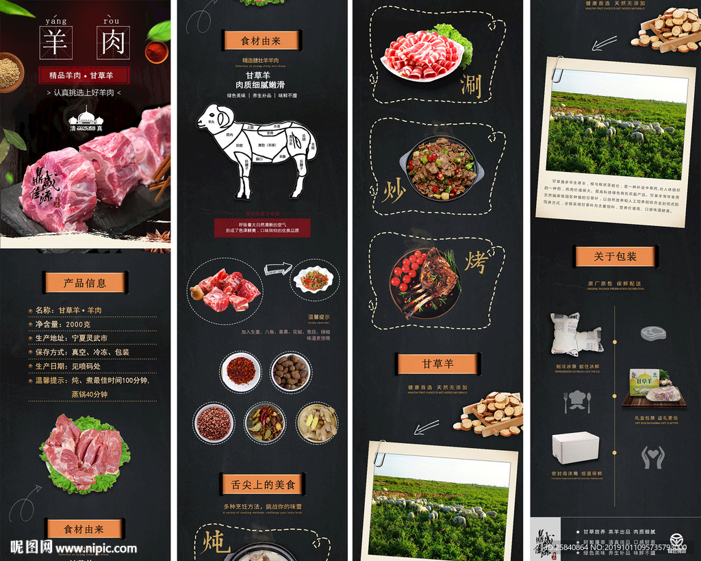 羊肉详情图