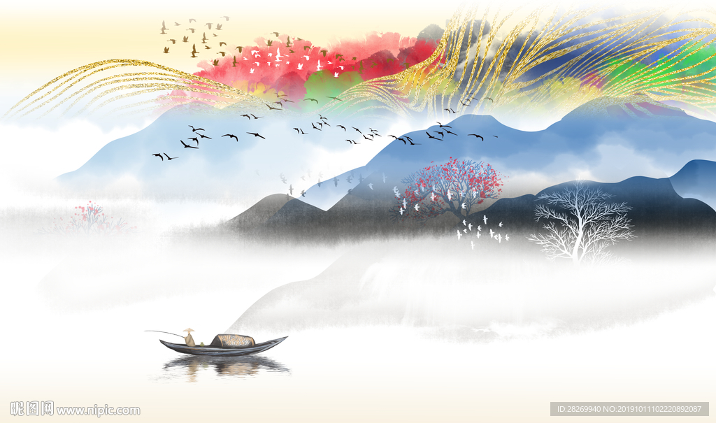 沙发背景墙