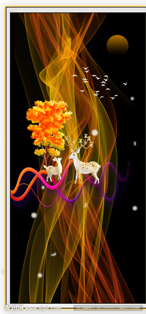 北欧轻奢装饰画