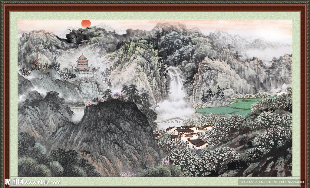 风景如画