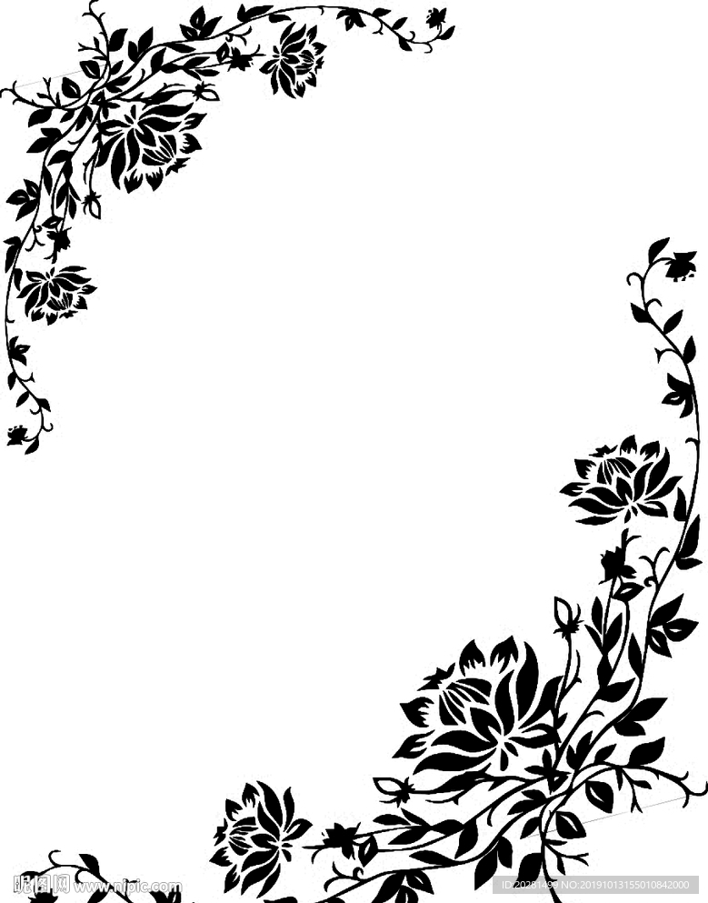 对角花