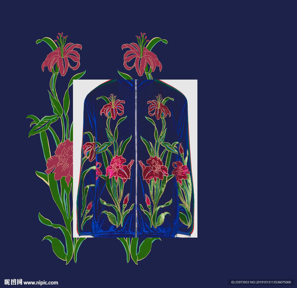 大牌花型