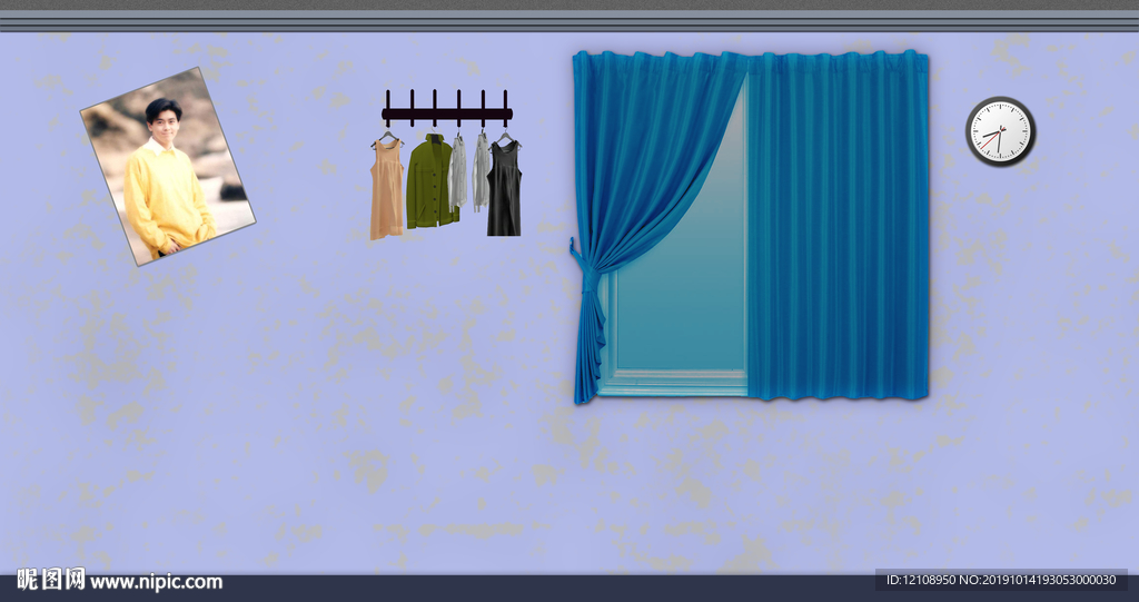 出租屋房间室内图