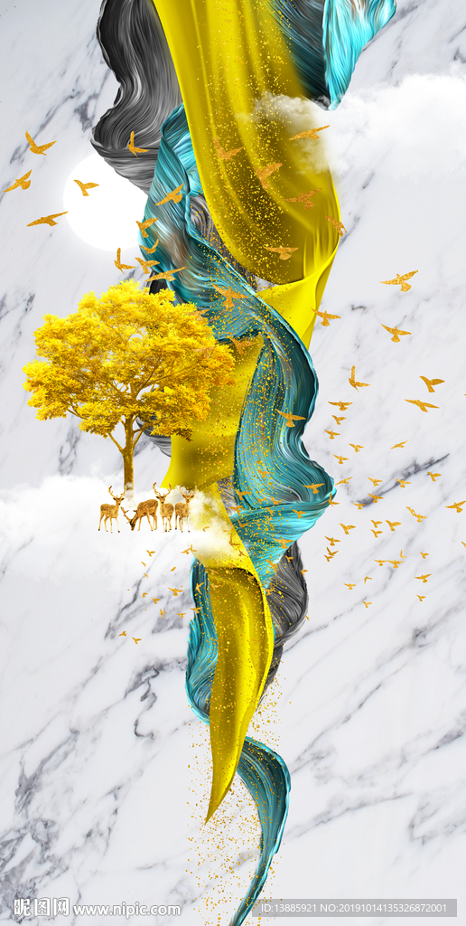 禅意新中式山水