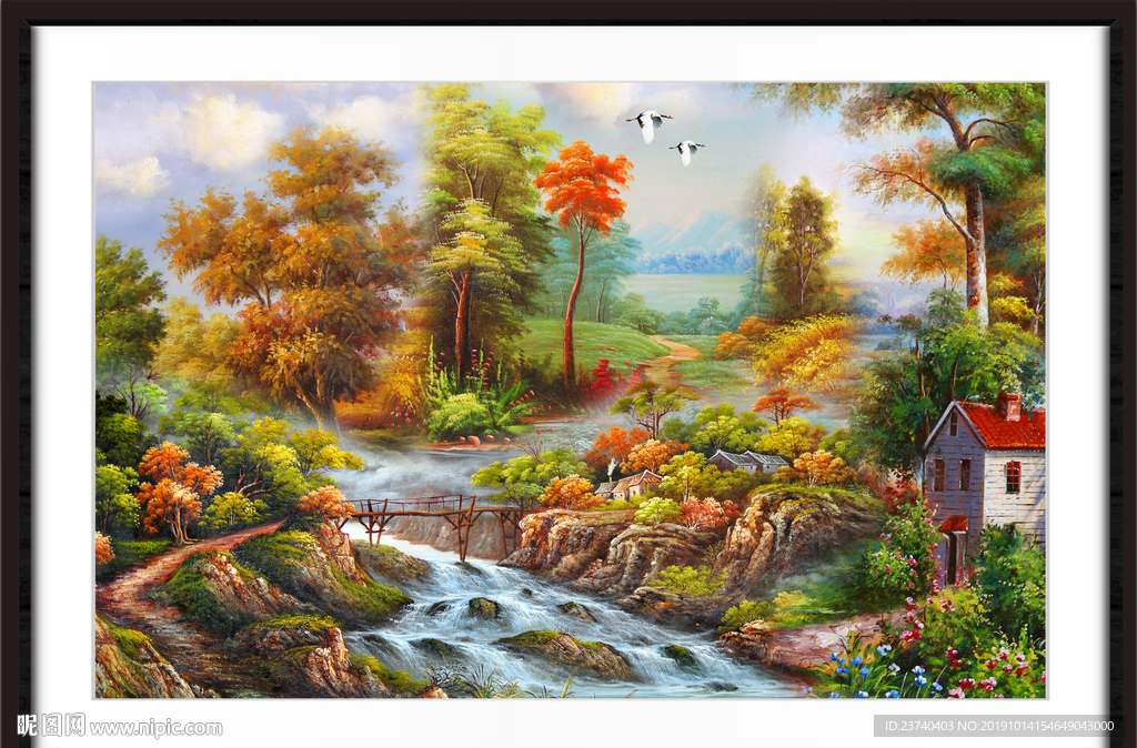 风景油画