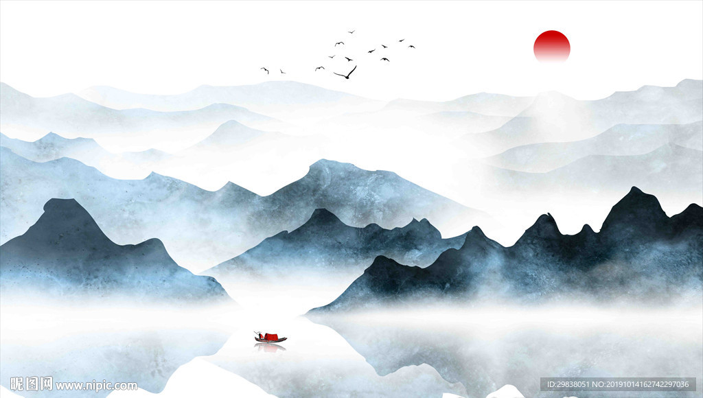 山水画