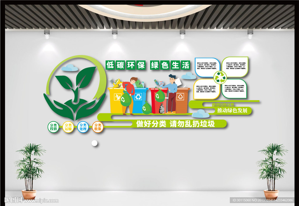 垃圾分类文化墙