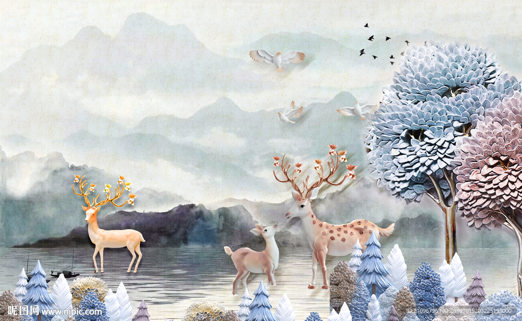 电视背景