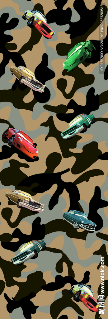 迷彩 数码印花 汽车